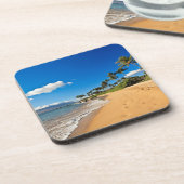 Tropical Beaches | Wailea, Maui, Hawaii Bier Onderzetter (Linkerzijde)