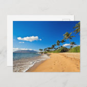 Tropical Beaches | Wailea, Maui, Hawaii Briefkaart (Voorkant / Achterkant)