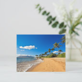 Tropical Beaches | Wailea, Maui, Hawaii Briefkaart (Staand voorkant)