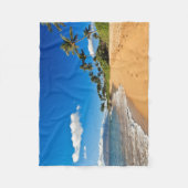 Tropical Beaches | Wailea, Maui, Hawaii Fleece Deken (Voorkant)