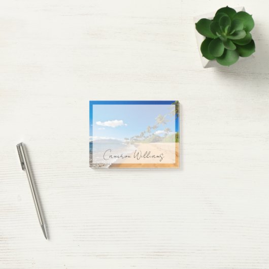 Tropical Beaches | Wailea, Maui, Hawaii Post-it® Notes (Kantoor)
