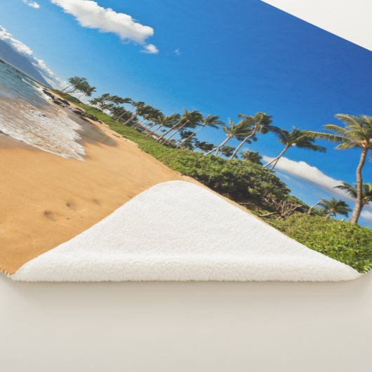 Tropical Beaches | Wailea, Maui, Hawaii Sherpa Deken (3/4)