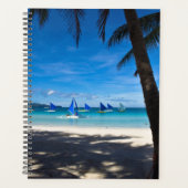 Tropical Beaches White Beach Boracay Philippines Planner (Voorkant)