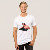 Tropical Beat Flamingo T-shirt (Voorkant volledig)