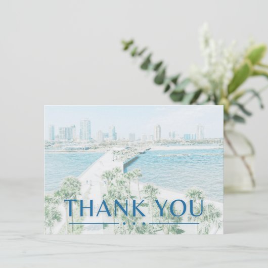  Tropical bedankkaarten Bedankkaart (Staand voorkant)