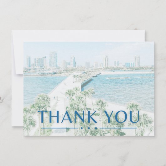  Tropical bedankkaarten Bedankkaart (Voorkant)