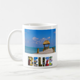 Tropical Belize Blue Sky Ocean Koffiemok
