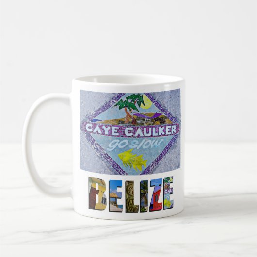 Tropical Belize Caye Caulker Koffiemok (Links)