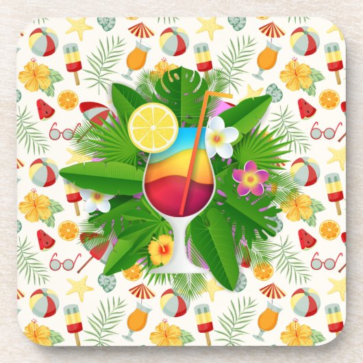 Tropical Bier Onderzetter (Voorkant)