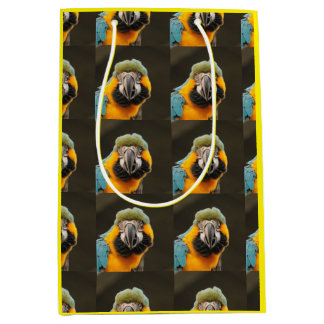 Tropical Bird Custom Gift Bag Medium Cadeauzakje