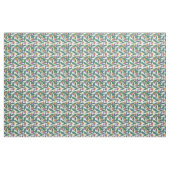 Tropical Bird of Paradise Floral Pattern Stof (Yard (91,4 cm))
