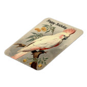 Tropical Bird Verjaardag Fotomagneet Magneet (Linkerzijde)