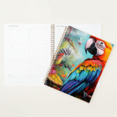 Tropical birds, Ara’s sitting on a branch  Planner (Display)