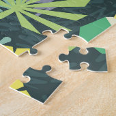 Tropical Birds Drinken: levendig naadloos. Legpuzzel (Zijkant)