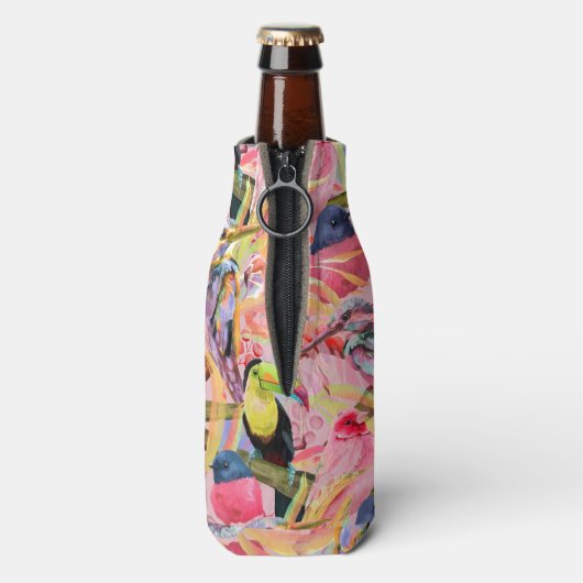 Tropical Birds Flesjeskoeler (Fles Achterkant)