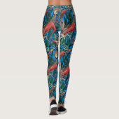 Tropical birds Leggings (Achterkant)