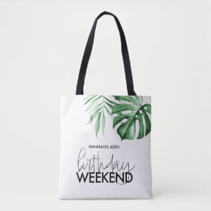 Tropical Birthday Weekend Gepersonaliseerd Tas Fav