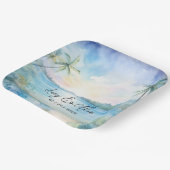 Tropical Bliss Paper Borden Papieren Bordje (Gebogen)