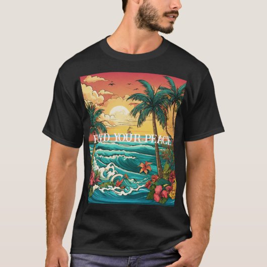 Tropical Bliss T-shirt Collectie (Voorkant)