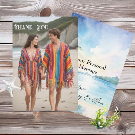 Tropical Bliss Wedding Dank u kaarten