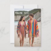 Tropical Bliss Wedding Dank u kaarten (Voorkant)