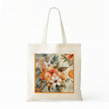 Tropical Bloom & Citrus Dream – Waterverf Patter