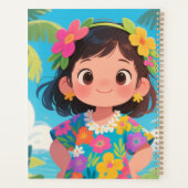 Tropical Bloom Dreams Planner (Achterkant)