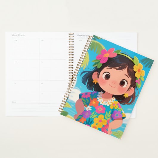 Tropical Bloom Droomplanner Planner (Display)