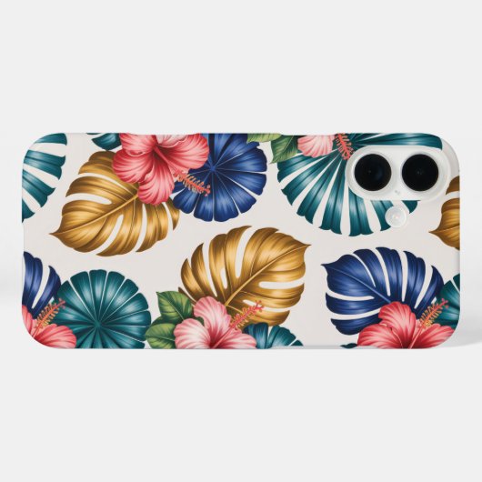 Tropical Bloom Vibe Case (Achterkant (horizontaal))