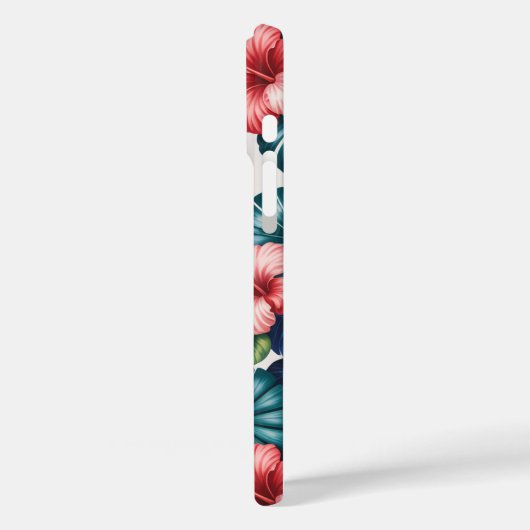 Tropical Bloom Vibe Case (Achterkant / Links)