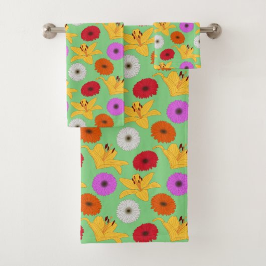 Tropical Blossom Bad Handdoek (Insitu)