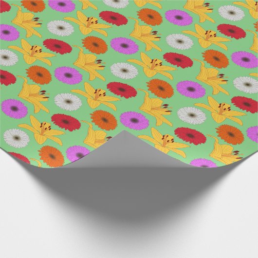 Tropical Blossom Cadeaupapier (Hoek)