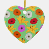 Tropical Blossom Keramisch Ornament (Voorkant)