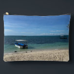 Tropical Blue Ocean Beach & Boat: Summer Vibe Etui<br><div class="desc">Escape to a serene tropical paradise with this stunning photograph of a crystal-clear blue ocean and a peaceful boat resting near the shore. The pristine white sand and the gentle gradient of the sea create a calming, minimalist aesthetic. Perfect for adding a touch of summer vacation to your phone case,...</div>
