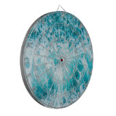 Tropical Blue Ocean Waves Dartbord (Voorkant Links)