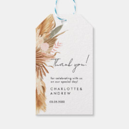 Tropical boho  elegant   cadeaulabel