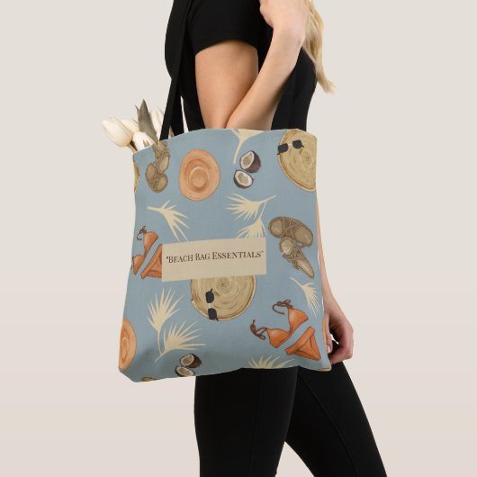 "Tropical Boho Getaway" Tote Bag (Dichtbij)
