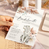 Tropical Boho Tigers vrijgezellenweekend Kaart