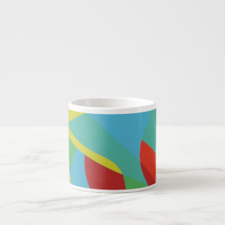 Tropical Bold Shapes Espresso Mug Espresso Kop