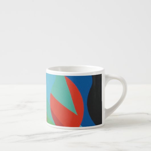 Tropical Bold Shapes Espresso Mug Espresso Kop (Rechts)