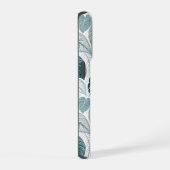Tropical Botanical Green Monsteras iPhone Hoesje (Rechterkant)