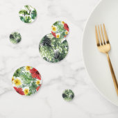 Tropical Botanical verlaat Hawaiiaans verjaardagsf Confetti (Groep)