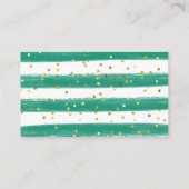 Tropical Boy Sloth Baby shower Luier Raffle Informatiekaartje (Achterkant)