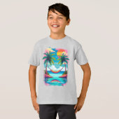 Tropical Breeze Escape T-shirt (Voorkant volledig)