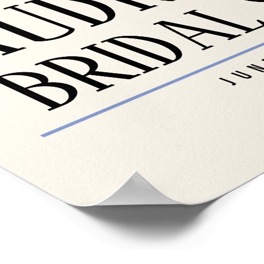 Tropical Bridal Lingerie Vrijgezellenfeest Event S Poster (Hoek)