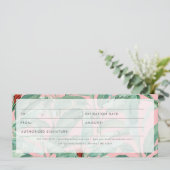 Tropical Business Logo Cadeaubon (Staand voorkant)