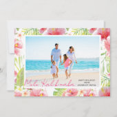 Tropical Business Mele Kalikimaka Feestdagenkaart (Voorkant)