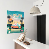Tropical Camping Zomer Sale Zakelijke advertenties Perfect Poster