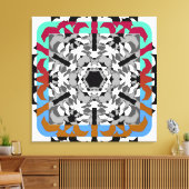 Tropical Canvas Afdruk (Insitu (Woonkamer))