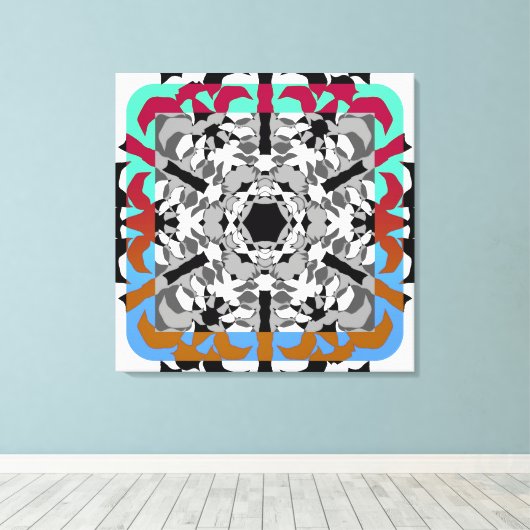 Tropical Canvas Afdruk (Insitu (Houten vloer))